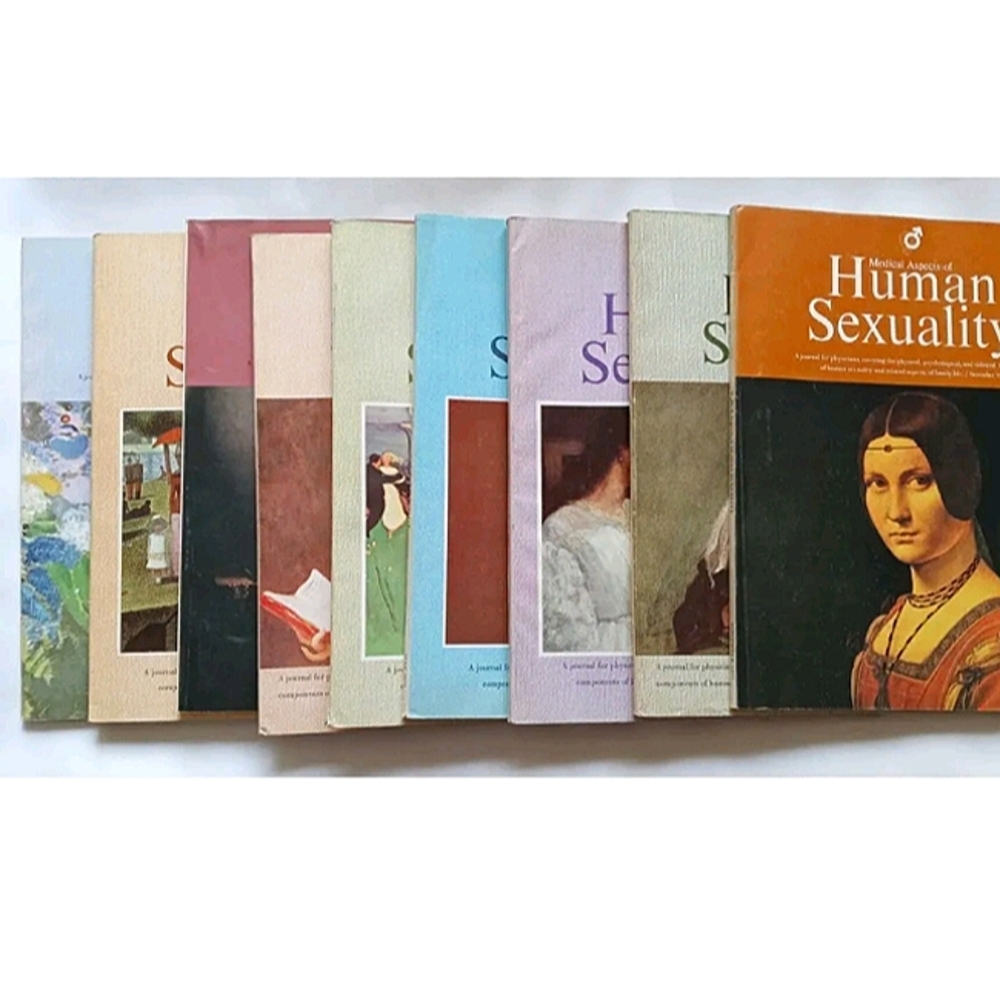 Vintage 1971 Medical Aspects Of Human Sexuality Magazine Lot Vol 5